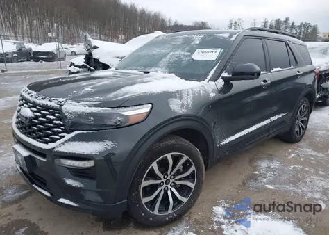 2022 Ford Explorer St-Line из США, поврежденный, VIN 1FMSK8KH9NGC01801